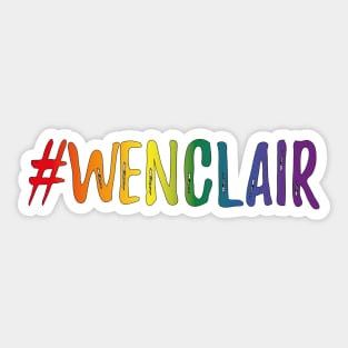 Wenclair | Wednesday Addams | Jenna Ortega Sticker